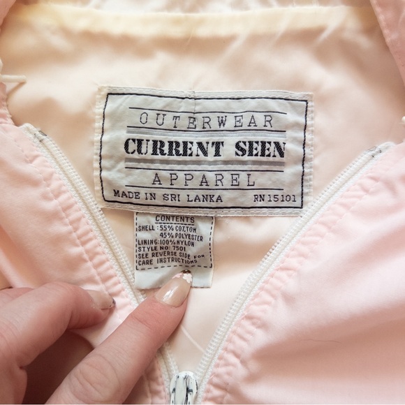 Women's Pink Hooded Jacket - Picture 6 of 9